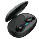 Losence T5S TWS bluetooth 5.0 Earphone 2200mAh Power Bank Smart Touch LED Display Binaural Wireless Hifi Headphone With Charging Box
