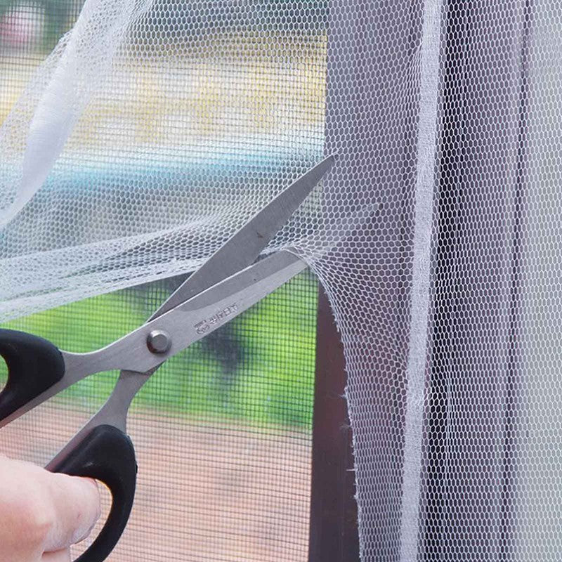 Anti Mosquito Fly Bug Door Window Screen Net Wire Mesh Self-Adhesive Sticky