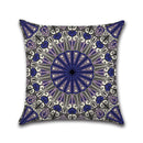 Mandala Middle East Armenia India Oriental Bliss Flower Arabesque Cushion Cover Sofa Pillow Case