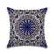 Mandala Middle East Armenia India Oriental Bliss Flower Arabesque Cushion Cover Sofa Pillow Case