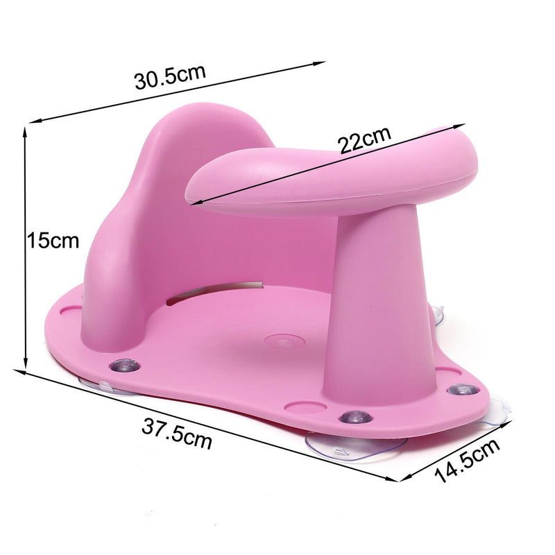 4 Colors Baby Bathtub Ring Seat Infant Children Shower Toddler Kids Anti Slip Security Safety Chair