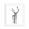 Miico Hand Painted Oil Paintings Simple Style Deer Family B Wall Art For Home Decoration Painting
