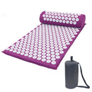Acupressure Massage Mat Pillow Yoga Sit Lying Mats Pain Stress Soreness Relax Relief Back Neck Pain