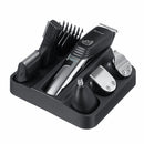 6 In 1 Electric Face Rechargeable Head Shaver Hair Trimmer Clipper Body Hair Kit