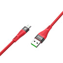 HOCO U53 Micro USB 4A Fast Charging Data Cable for Tablet Smartphone 1.2M