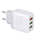 Bakeey Multi Port QC3.0 3A Fast Charging USB Charger Adapter For iPhone 8 Plus XS 11 Pro Oneplus 7T Pro Huawei P30 Pro Mate 30 5G