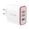 BlitzWolf BW-PL2 30W QC3.0 3 Ports USB Charger EU Adapter With Power3S Tech For Smartphone Tablet