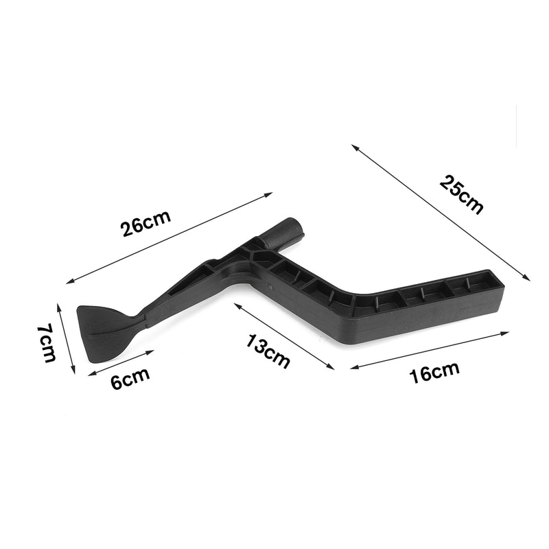 Gutter Cleaning Spoon Scoop Hand Tool Gutter Tool for Farm Garden Gutter Skylights Roof Structure Cleaning Hook Tool