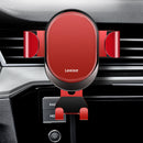 LEEIOO Gravity Linkage Car Air Vent Mount Phone Holder Aluminum Alloy Bracket for iPhone XS XR X