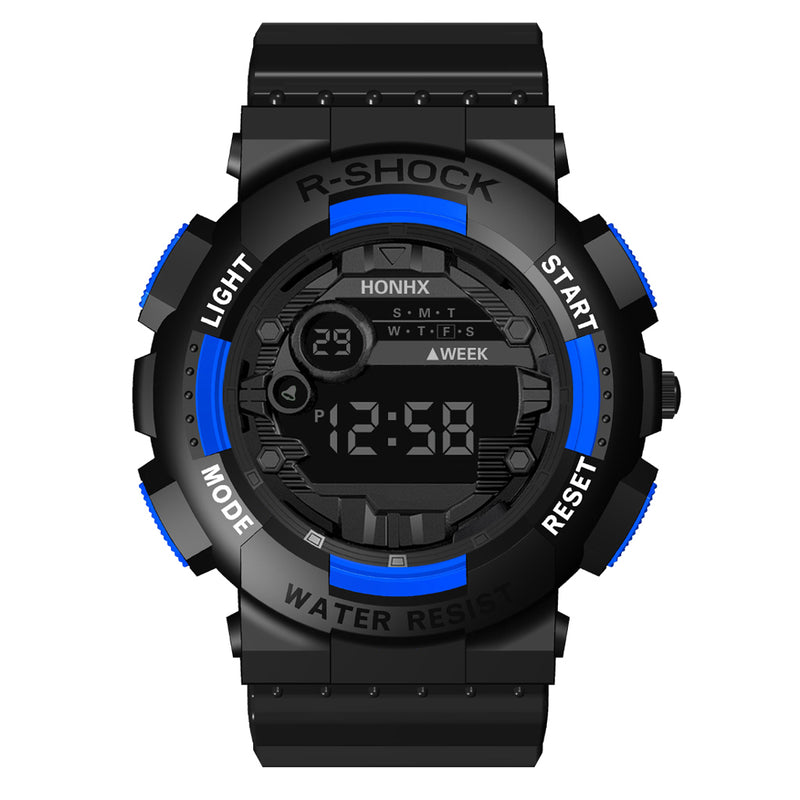 HONHX 82-66F Fashion Sport Style Men Luminous Dsiplay Digital Watch