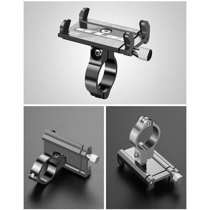 Aluminum Alloy Bicycle Holder Motorcycle Bike Handlebar Navigation Bracket For Cell Phone Mount