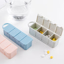 IPRee PP Travel Portable Pill Case 4-Slots Pill Box Tablet Storage Organizer Container Case