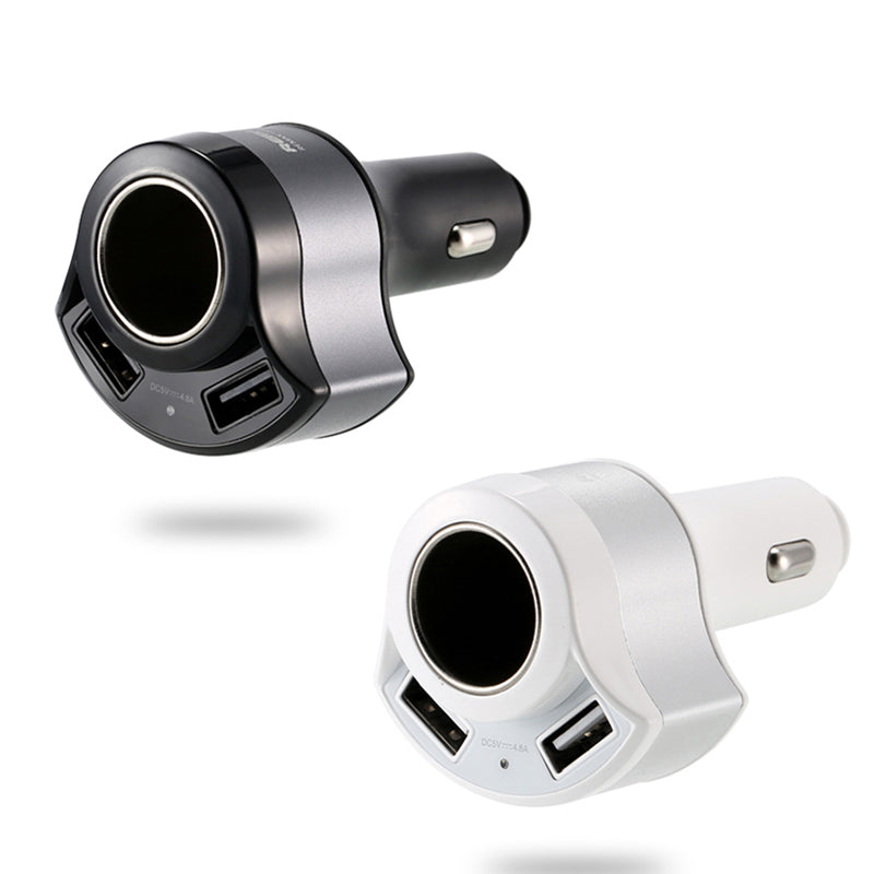 Original Remax Dual USB Port 4.8A USB Car Charger Power Adapter for Xiaomi Redmi Note 5 Honor 8X