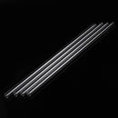4Pcs Thick Wall Borosilicate Glass Blowing Tube 300mm x 10mm x 1mm