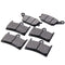 Front & Rear Sintered Brake Pads For Yamaha YZF R1 2004 2005 2006