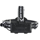 XANES 2504A 1900LM 8LED Cycling Headlamp 7 Switch Modes 4T6+2COB+2 Red Warning Light Double Switch