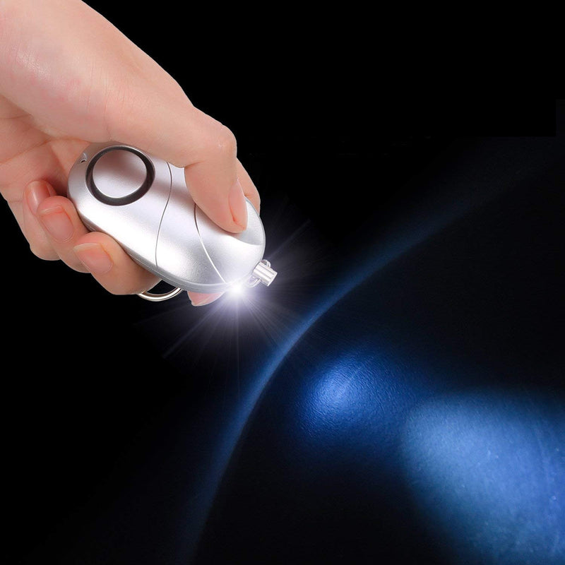 XANES ZQ-017 140db Super Loud Emergency Self Defense Personal Security Alarm Keychain Light