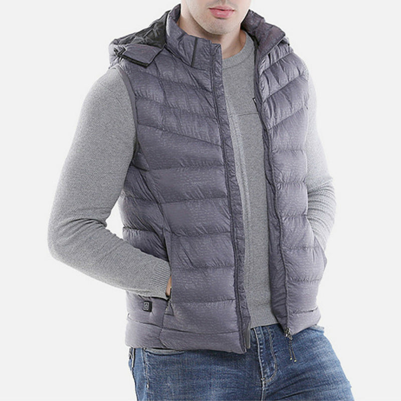Electric USB Heated Winter Warm Up Vest Men & Women Heating Coat Motorcycle Jacket Clothing