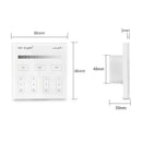 Milight T1 4-Zone Brightness Dimming Smart Panel Remote LED Strip Light Controller AC180V-240V