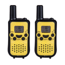 KALOAD T-669 2Pcs Portable Mini Durable Kids Walkie Talkies 2 Way Radio Back-lit LCD Screen
