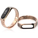Mijobs Anti-lost Metal Pro Strap Simple Design Watch Band Full Steel Watch Strap for Xiaomi Mi Band3