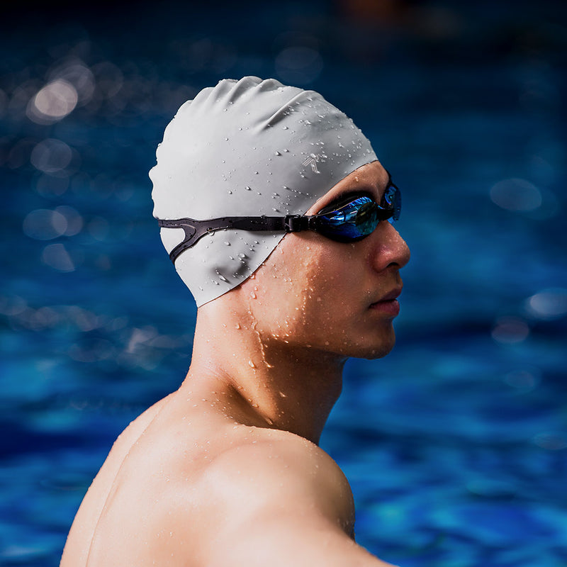 7th Adult Swimming Cap Anti-UV Flexible Soft Durable Quick Drying Swim Protective Gear From Xiaomi Youpin