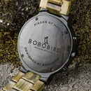 BOBO BIRD NS22 Scratch Proof Watch Face Hand Crafted Real Natural Wood Retro Men Watch Quartz Watch