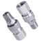 Thread 1/8NPT Steel 8MM Quick Disconnect Adapter Male And Female Fill Nipple Kit