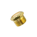 Machifit Pneumatic Solenoid Valve Copper Muffler 1/8 1/4 3/8 Inch Flat Head Muffler Exhaust Vent