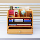 32.5x22.5x26cm 4 Layers Pencil Pen Holder Storage Box Rack Desk Stationery Density Plate Desktop Organizer