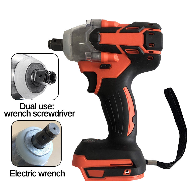 Universal 320N.m Cordless Brushless Impact Wrench Driver Electric Screwdriver Adapted To Makita Battery