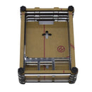 9 Layer 3.5 Inch Display Acrylic Case Shell with Screw and Black Big Copper Aluminum Heatsink for Raspberry Pi 4B