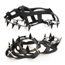 18 Teeth Crampons Winter Snow Skiing Mountain Climbing Non Slipping Shoe Cover