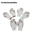 Level 5 Work Gloves Anti-Cuting Proof High Density PU Palm Protective Safe Glove
