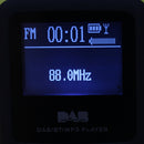 Portable Bluetooth DAB+ DAB Digital FM Radio Rechargeable Battery + Earphone