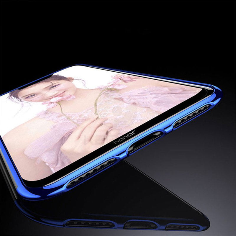 Bakeey Transparent Plating Shockproof Back Cover Protective Case for Huawei Mate 20 Lite