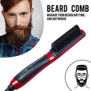 Quick Heated Beard Straightener Brush Multifunctional Hair Comb Curling Show