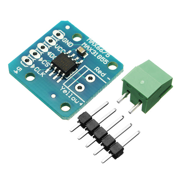 MAX31855 MAX6675 SPI K Thermocouple Temperature Sensor Module Board