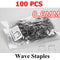 100Pcs Hot Stapler Wave Welding Staples For Car Bumper Fender Welding Torch Repair Tool Kit