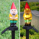Santa Claus Solar Lawn Lamp Garden Pathway Decorations Light Waterproof Solar Light