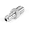 Paintball PCP Fill Nipple Adapter Stainless Steel 8mm Thread One Way Foster Connector 1/8'' BSPP