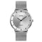 SKMEI 1264 Casual Style Ultra Thin Men Watch Stainless Steel Wristband Quartz Movement Watch