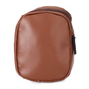Leather Toiletry Bag Men Large Shaving Brush Cosmetic Travel Kits Organizer Case