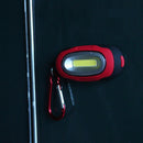 Portable Magnetic Key Chain Flashlight Torch COB LED Working Light Lamp Camping Lantern