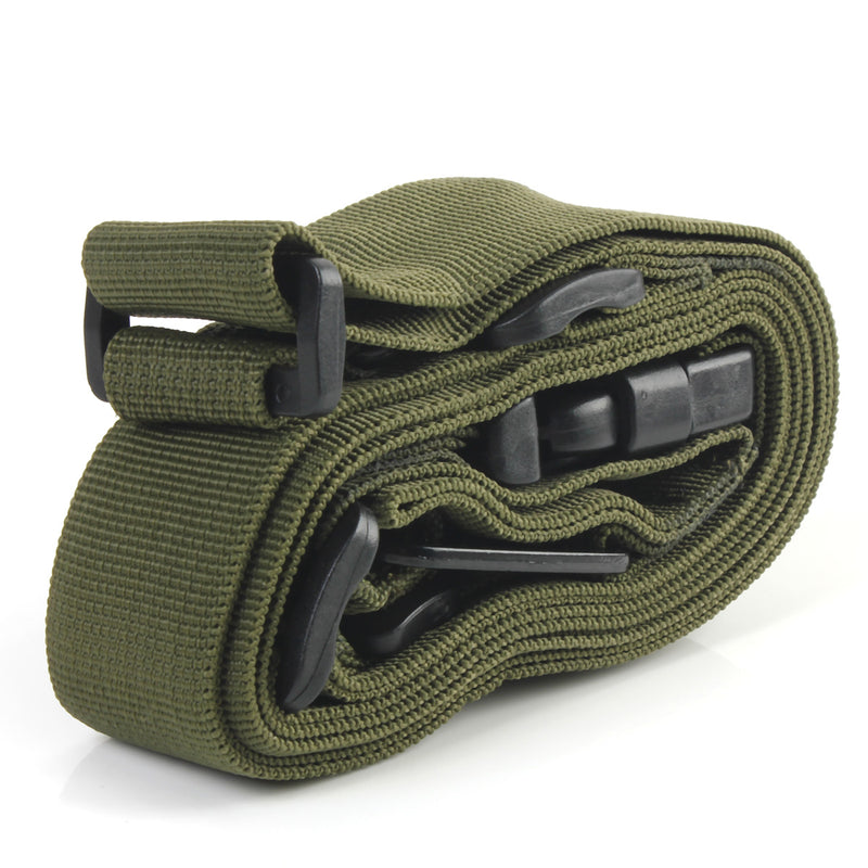 Tactical 3 Point Sling Nylon With Quick Adjustment Carabiner Swivels Adjustable Strap
