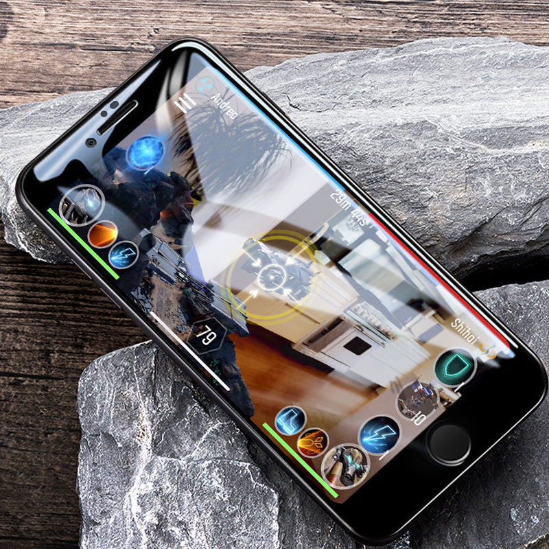 Bakeey 3D Soft Edge Carbon Fiber Tempered Glass Film For iPhone 8