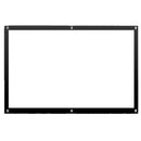 JMGO 100 Inch Simple Curtain White Plastic 16:9 Projector Screen Portable Ready-To-Use