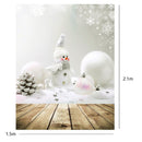 5x7ft Christmas Snowman Wall Board Studio Photo Photography Background Backdrop