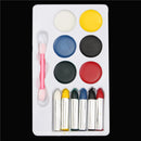 Stargazer Face Body Paint Sticks 6+6 Crayons Set Halloween Party Makeup Painting