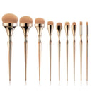 9Pcs Professional Makeup Brushes Kit Foundation Eyebrow Lip Highlighter Brush